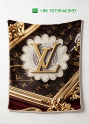 Louis Vuitton Throw Blankets